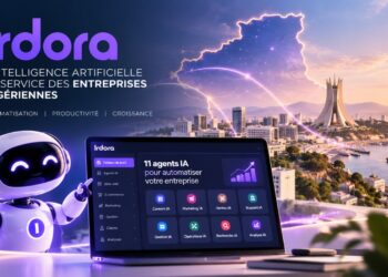 Interface de la plateforme Irdora présentant des agents IA dédiés à l’automatisation, au contenu et au marketing