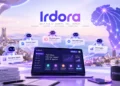 Interface de la plateforme Irdora présentant des agents IA dédiés à l’automatisation, au contenu et au marketing